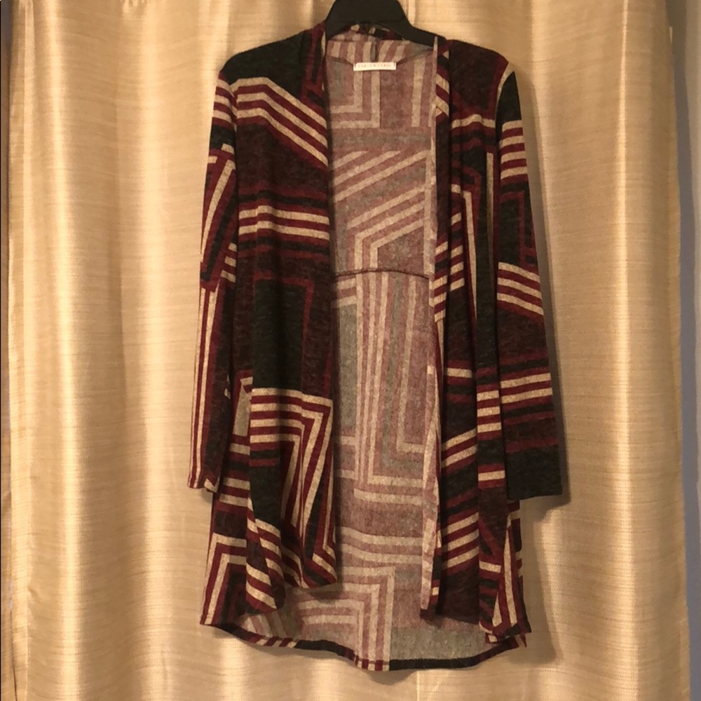 Printed Cardigan